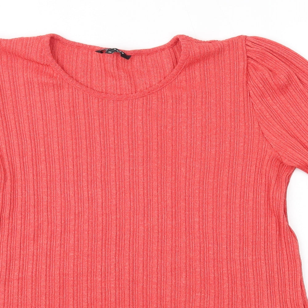 Womens UK Size 18 Peacocks Pink Pullover Jumper