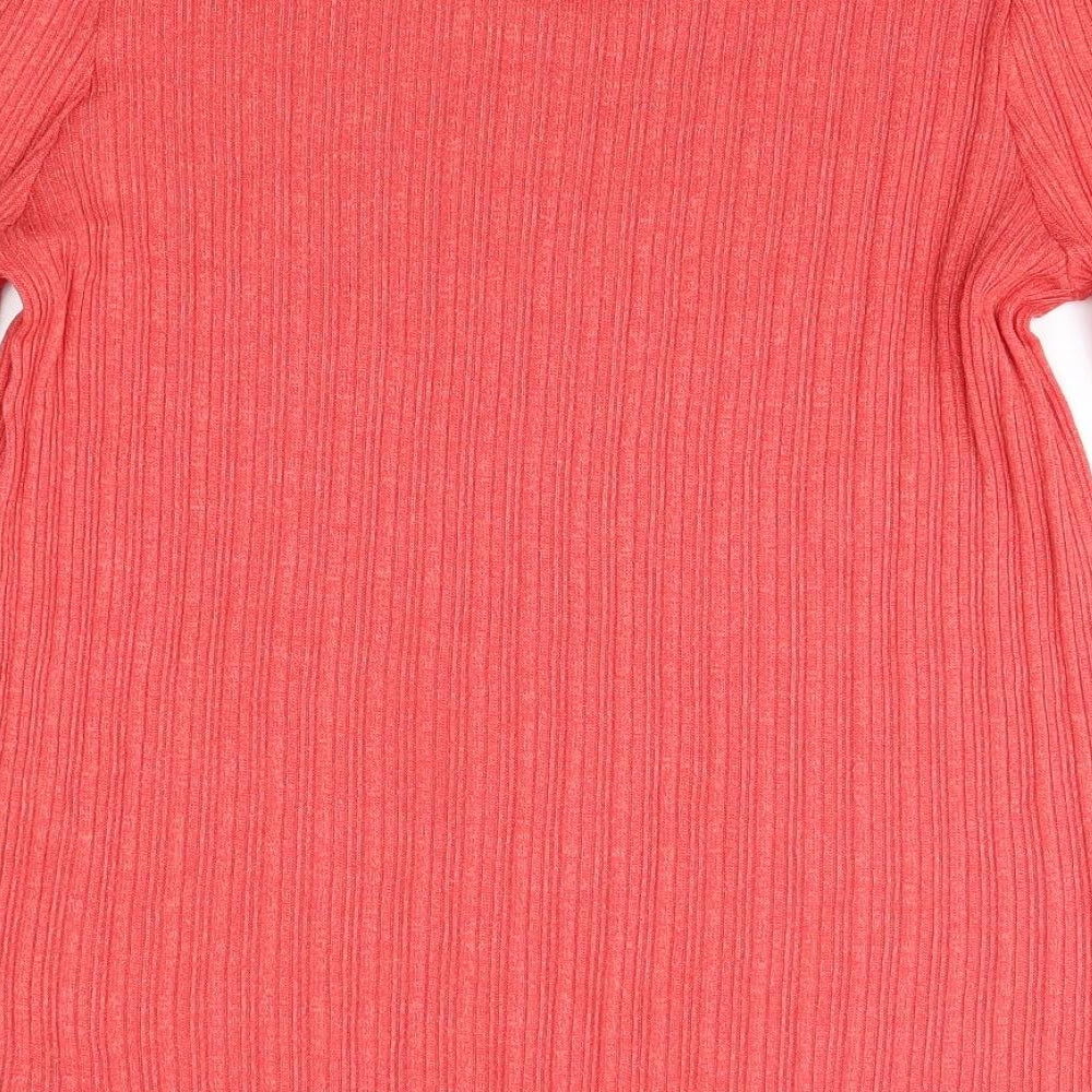 Womens UK Size 18 Peacocks Pink Pullover Jumper