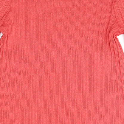 Womens UK Size 18 Peacocks Pink Pullover Jumper