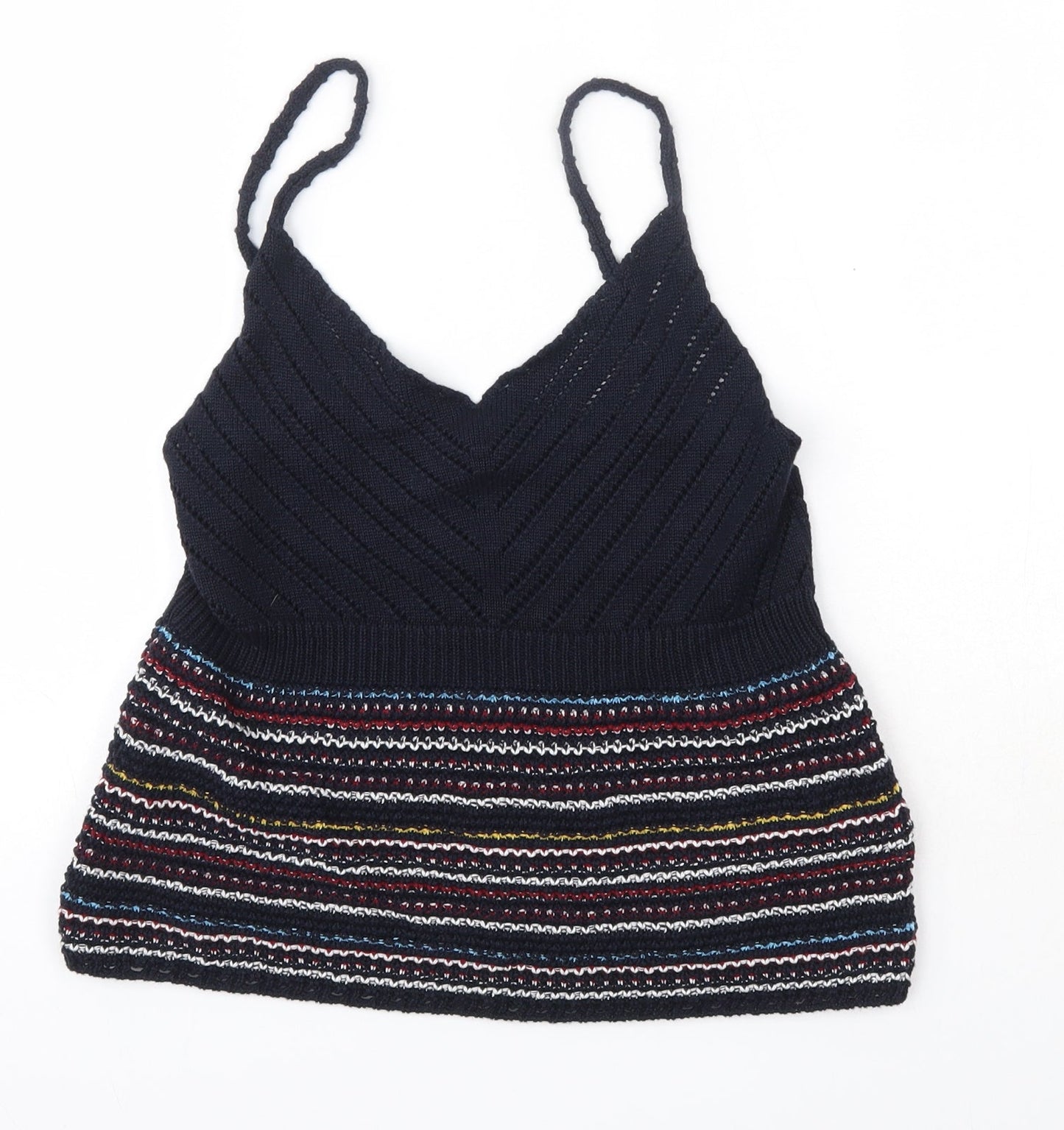 Womens UK Size M New Look Multicoloured Camisole Blouse