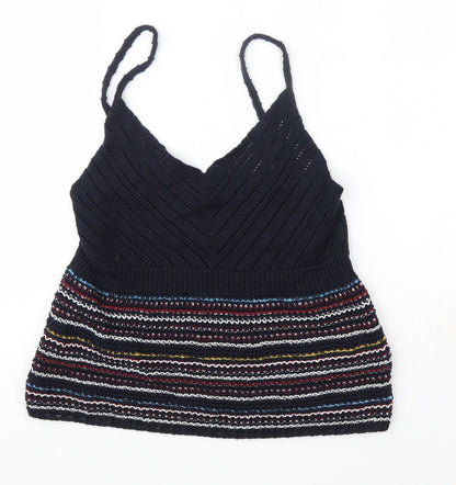 Womens UK Size M New Look Multicoloured Camisole Blouse