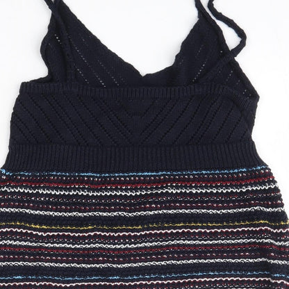 Womens UK Size M New Look Multicoloured Camisole Blouse