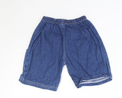 Preworn Baby Blue  100% Cotton Jogger Jeans Size 18-24 Months