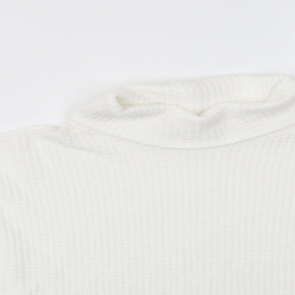 Womens UK Size M New Look Ivory Pullover Jumper