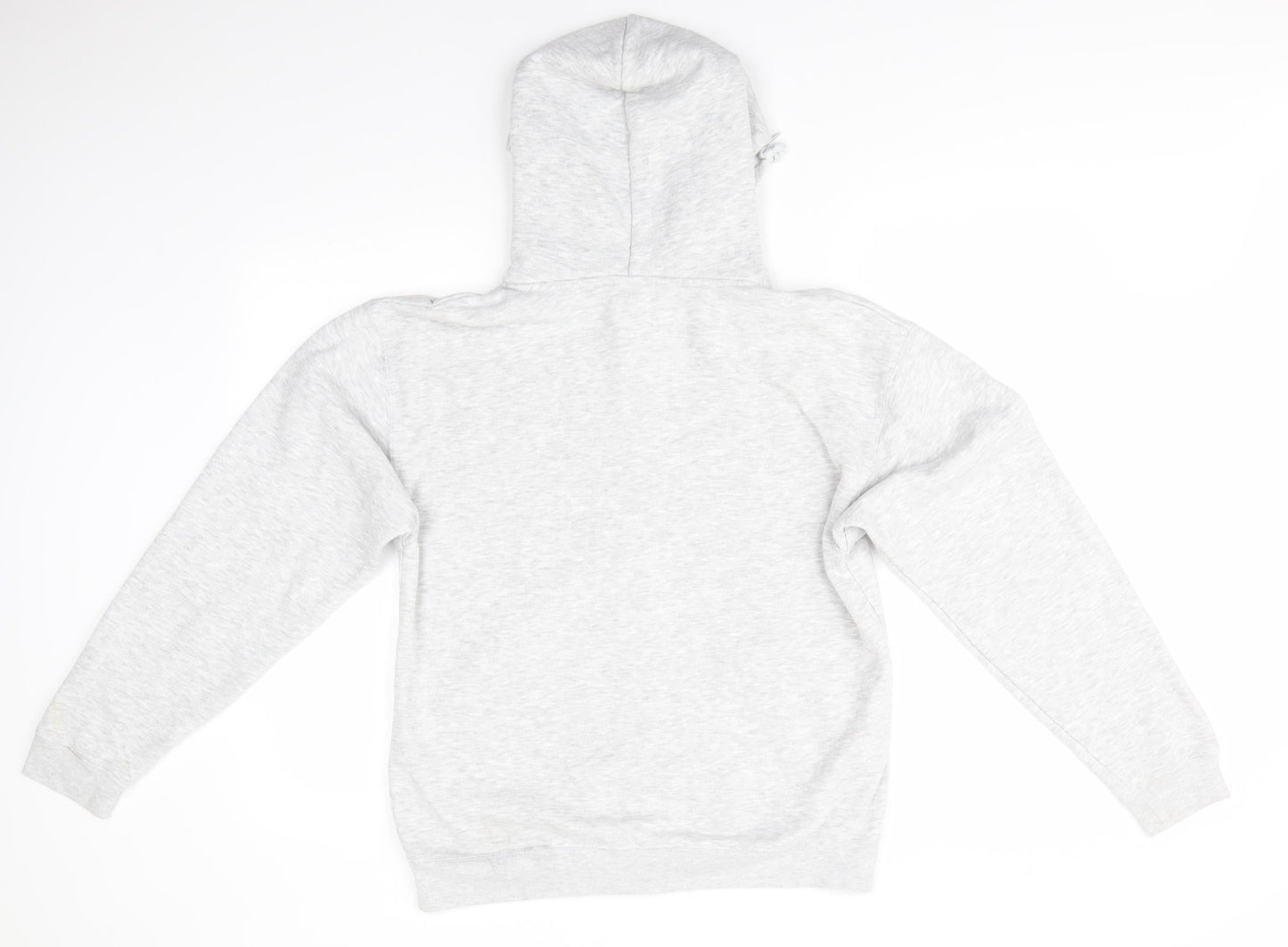 Fruit of the Loom Womens Grey  Cotton Full Zip Hoodie Size S  Zip - Gran Canaria Lizards