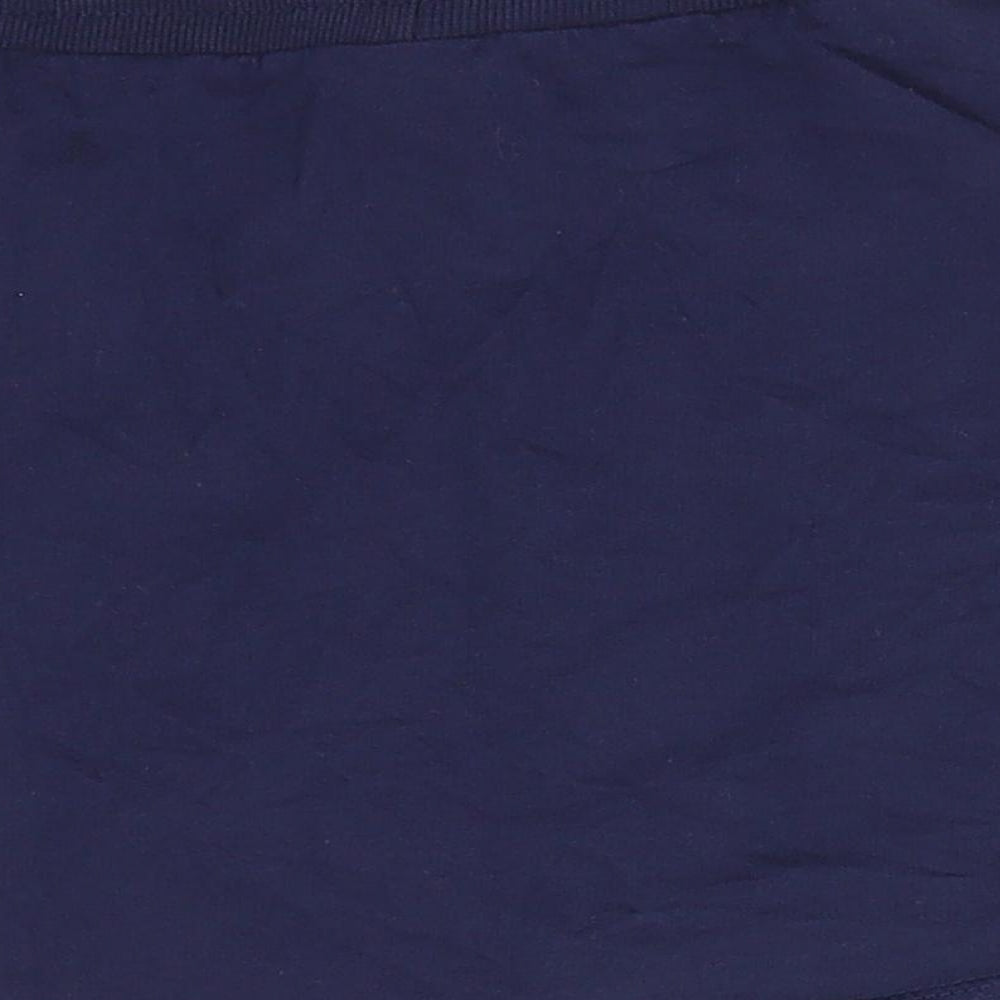 George Girls Blue  Cotton A-Line Skirt Size 9-10 Years  Regular Drawstring - Navy blue