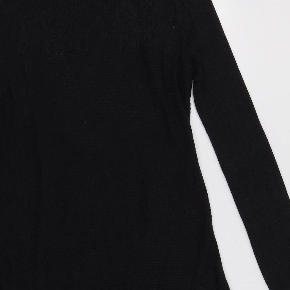 F&F Womens Grey V-Neck   Cardigan Jumper Size 12