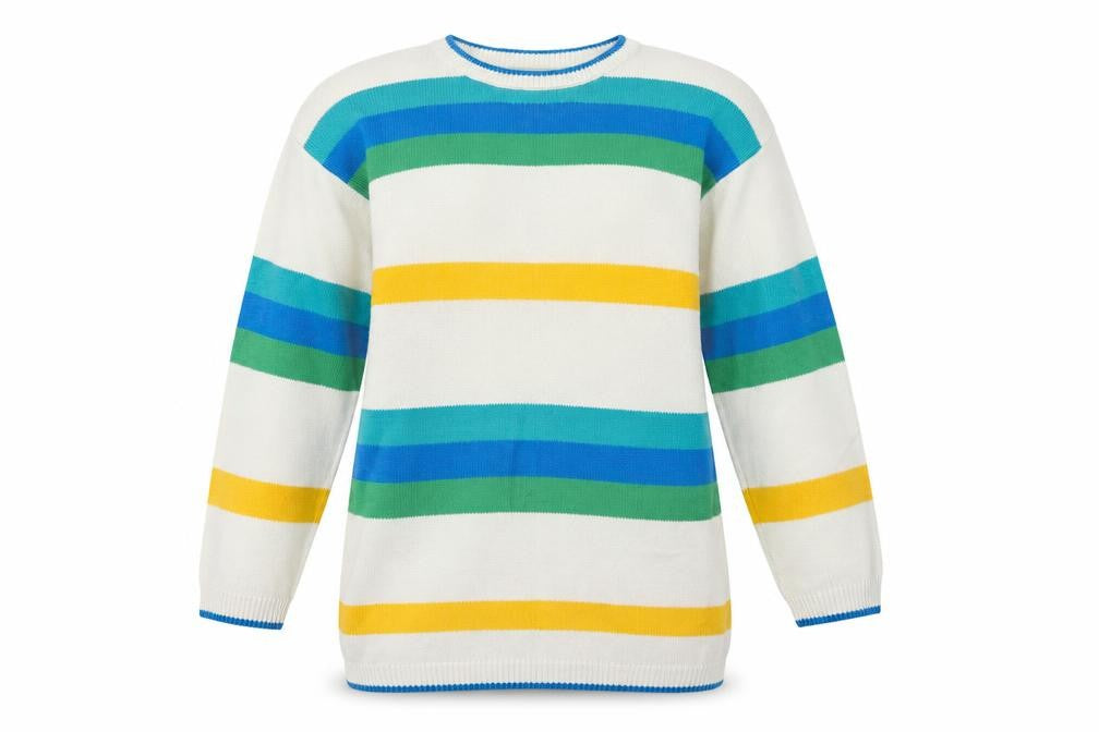 Womens UK Size 12 BHS Multicoloured Pullover Jumper