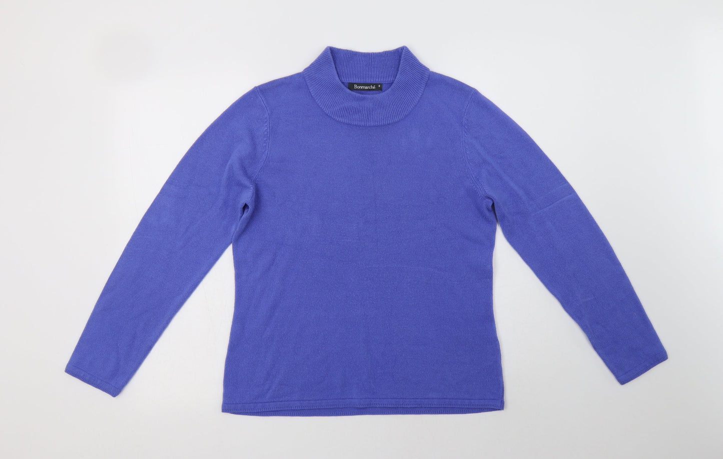 Womens UK Size S Bonmarché Blue Pullover Jumper