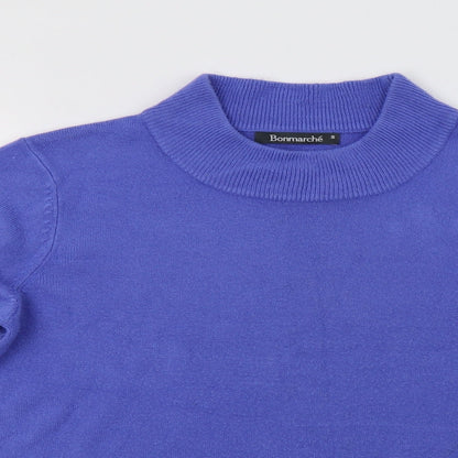 Womens UK Size S Bonmarché Blue Pullover Jumper