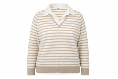 Womens UK Size 18 Editions Beige Pullover Jumper