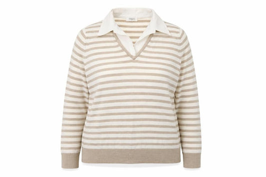 Womens UK Size 18 Editions Beige Pullover Jumper