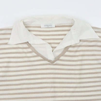 Womens UK Size 18 Editions Beige Pullover Jumper