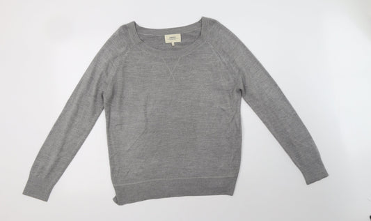 Womens UK Size 14 Papaya Grey Pullover Jumper
