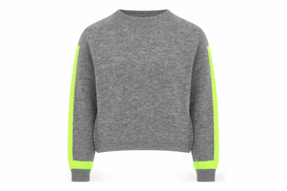 Womens UK Size XS Primark Grey Pullover Jumper