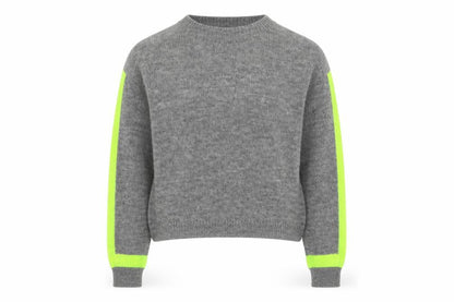 Womens UK Size XS Primark Grey Pullover Jumper