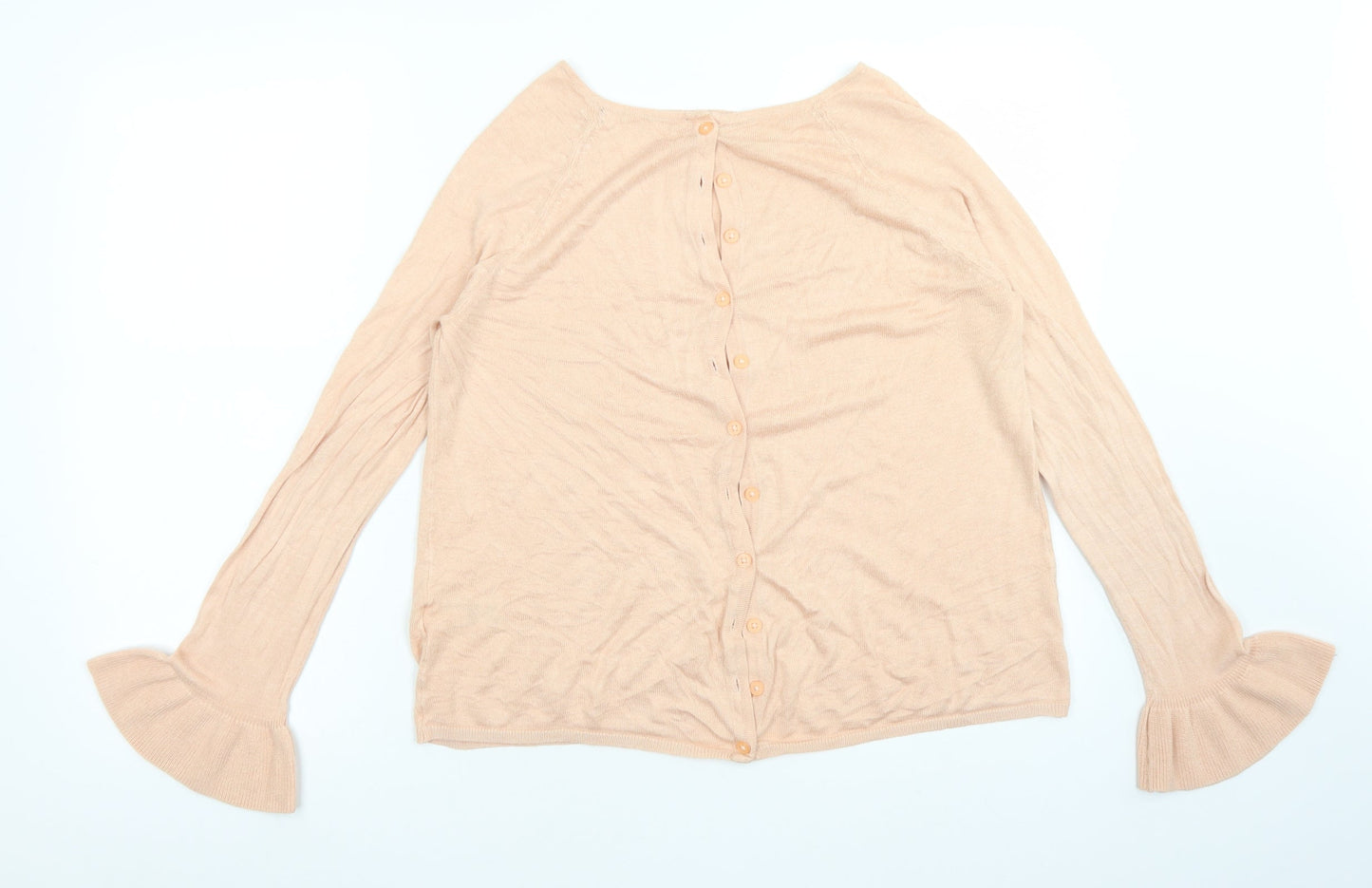 Womens UK Size 12 M&S Pink Cardigan Jumper