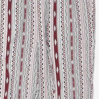 Womens UK Size 12 Atmosphere Regular Fit Bloomer Multicoloured Trousers