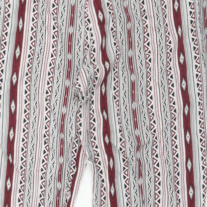 Womens UK Size 12 Atmosphere Regular Fit Bloomer Multicoloured Trousers