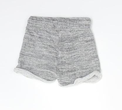 NEXT Boys Grey  Cotton Cropped Trousers Size 6-9 Months