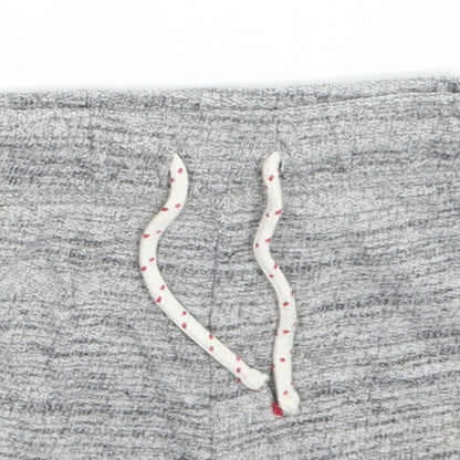 NEXT Boys Grey  Cotton Cropped Trousers Size 6-9 Months