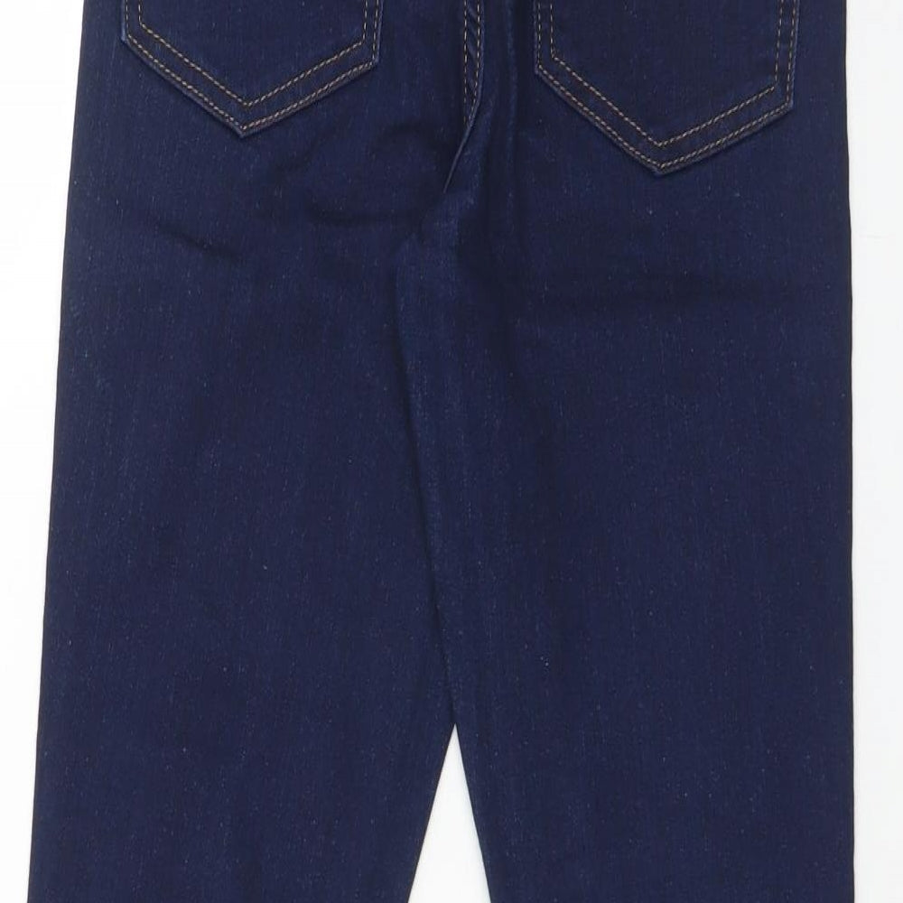 Womens UK Size 6 Preworn Regular Fit Skinny Blue Jeans