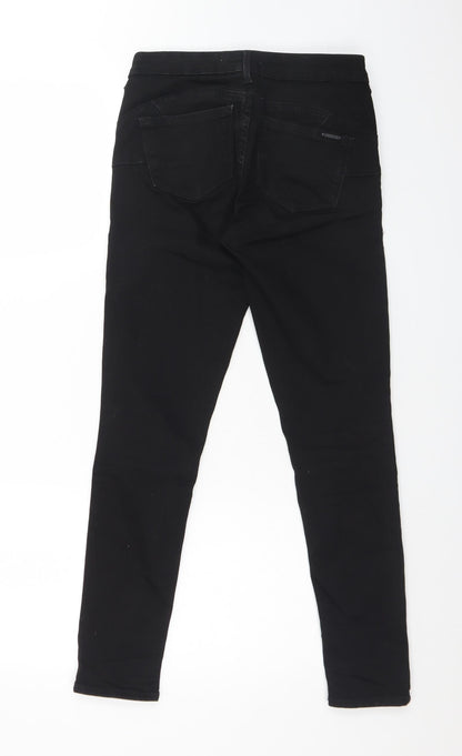 Womens UK Size 6 MNG Regular Fit Skinny Black Jeans