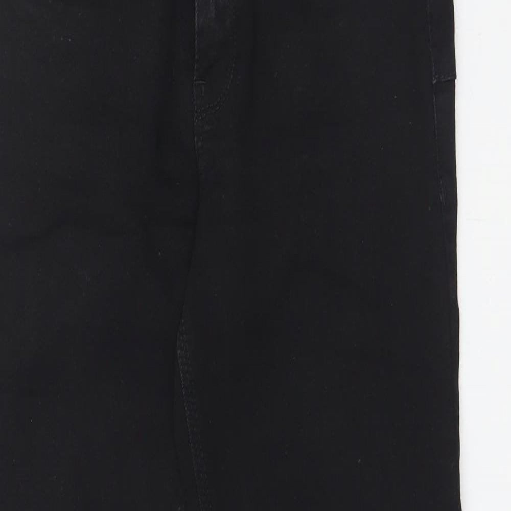 Womens UK Size 6 MNG Regular Fit Skinny Black Jeans
