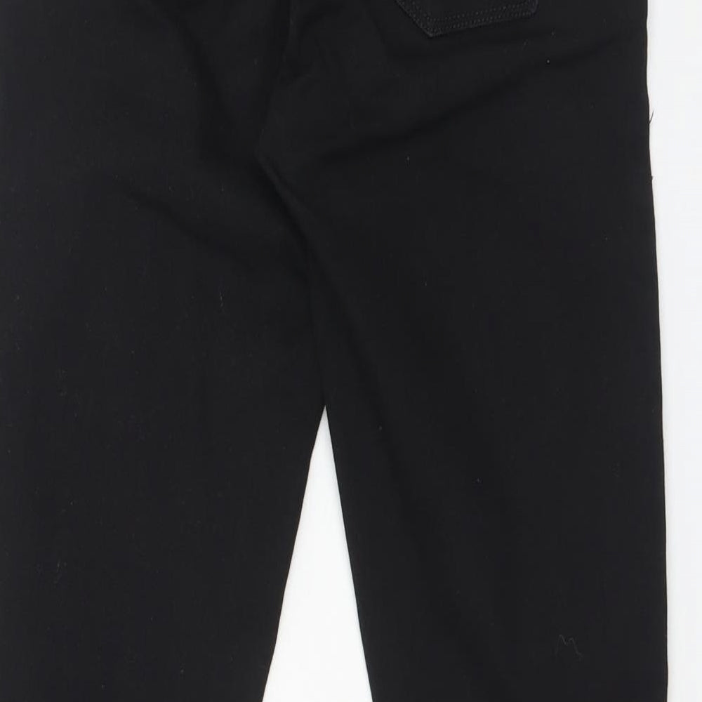Womens UK Size 6 MNG Regular Fit Skinny Black Jeans