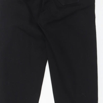 Womens UK Size 6 MNG Regular Fit Skinny Black Jeans