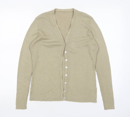 Womens UK Size 12 Dorothy Perkins Green Cardigan Jumper