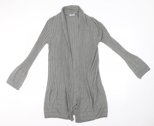 Womens UK Size 10 Per Una Grey Cardigan Jumper