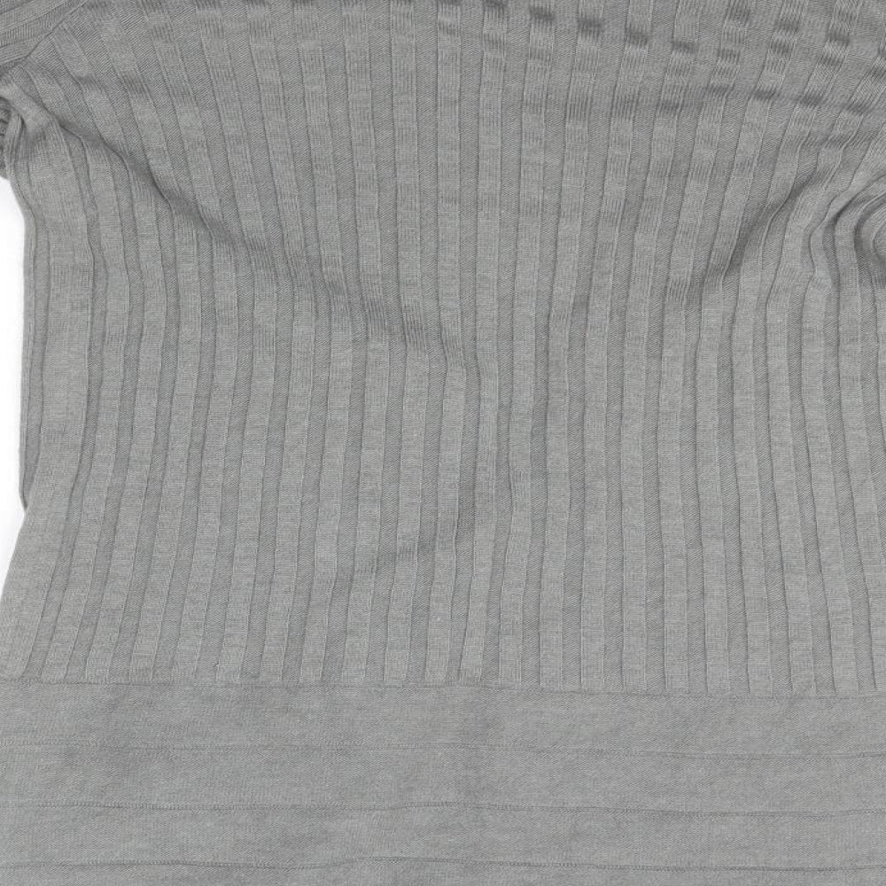 Womens UK Size 10 Per Una Grey Cardigan Jumper