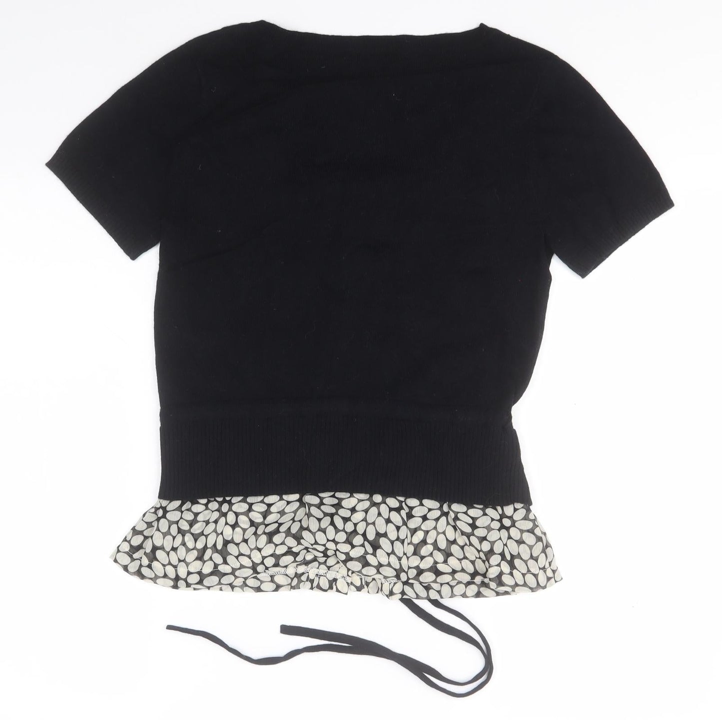 Womens UK Size 10 NEXT Black Pullover Jumper