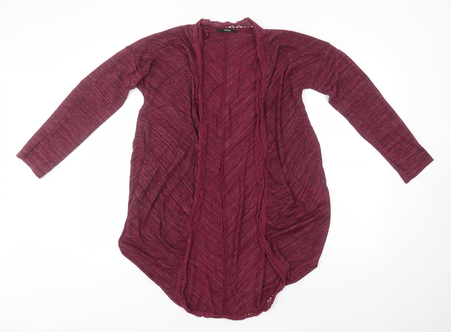 George Womens Pink Round Neck  Viscose Cardigan Jumper Size 8