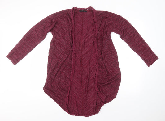 George Womens Pink Round Neck  Viscose Cardigan Jumper Size 8