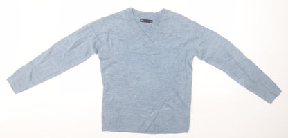 Womens UK Size 8 Marks and Spencer Blue Pullover Jumper
