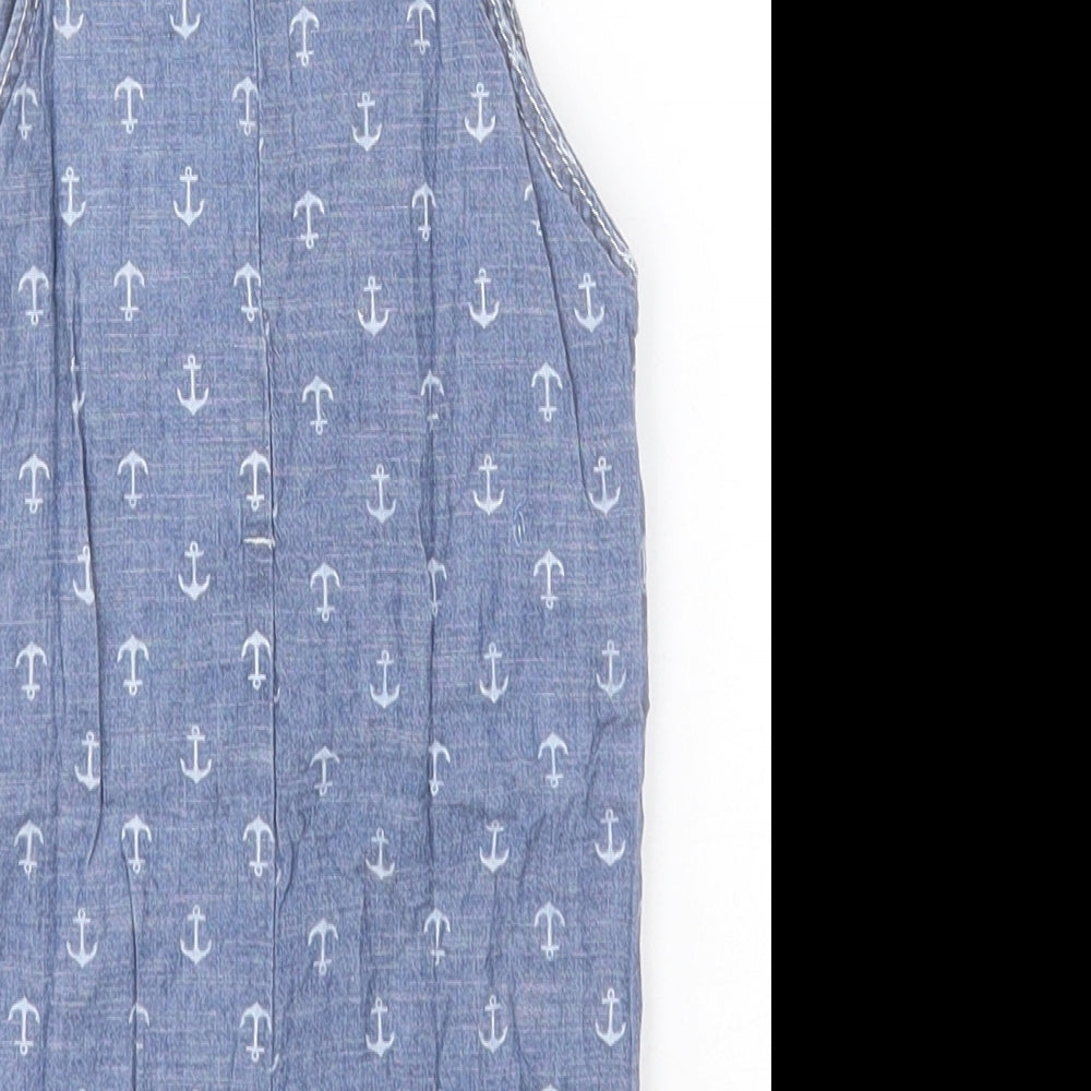 Preworn Baby Blue   Dungaree One-Piece    - Boat