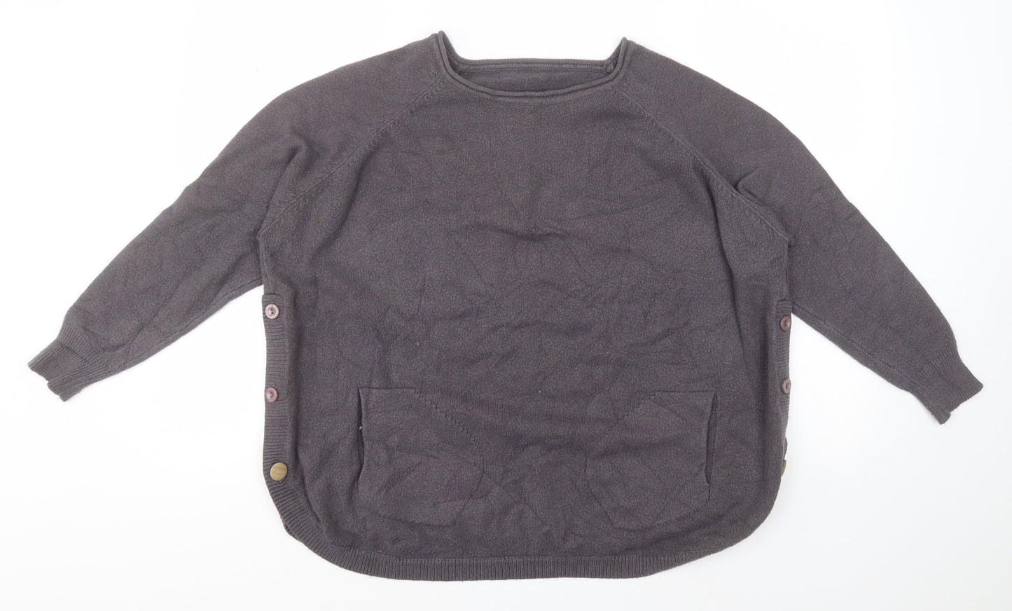 Womens UK Size  Preworn Grey Pullover Jumper