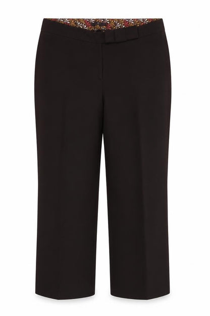 Womens UK Size 18 Evans Regular Fit Dress Pants Brown Trousers