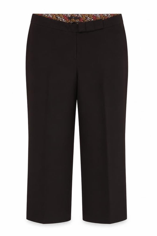 Womens UK Size 18 Evans Regular Fit Dress Pants Brown Trousers