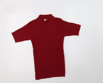 Womens UK Size S Bonmarché Red Pullover Jumper