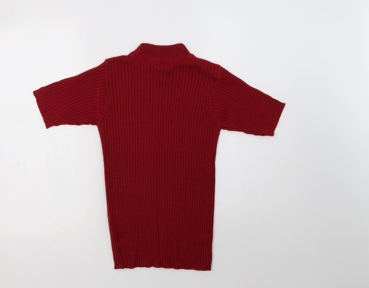 Womens UK Size S Bonmarché Red Pullover Jumper