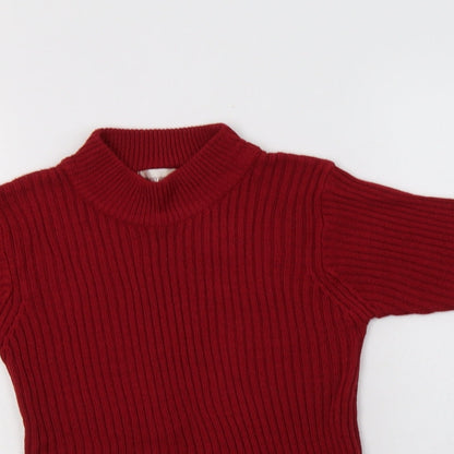 Womens UK Size S Bonmarché Red Pullover Jumper