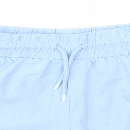 Chelsea Peers Womens Blue  Cotton Boyfriend Shorts Size L  Regular