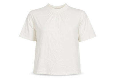 Womens UK Size 14 Damart Ivory Basic T-Shirt