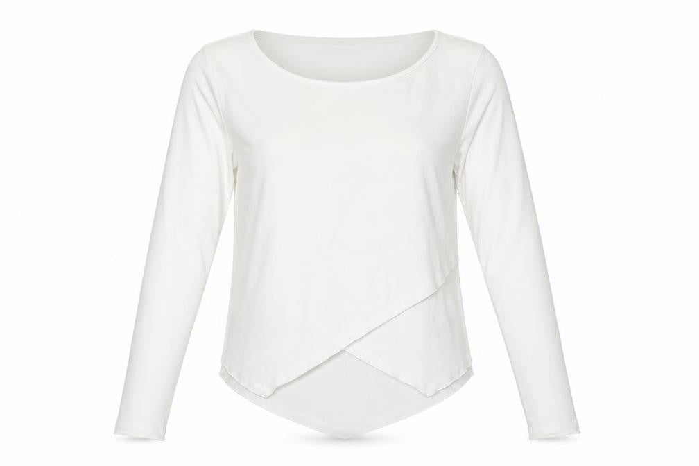 Womens UK Size 10 ASOS White Basic Blouse