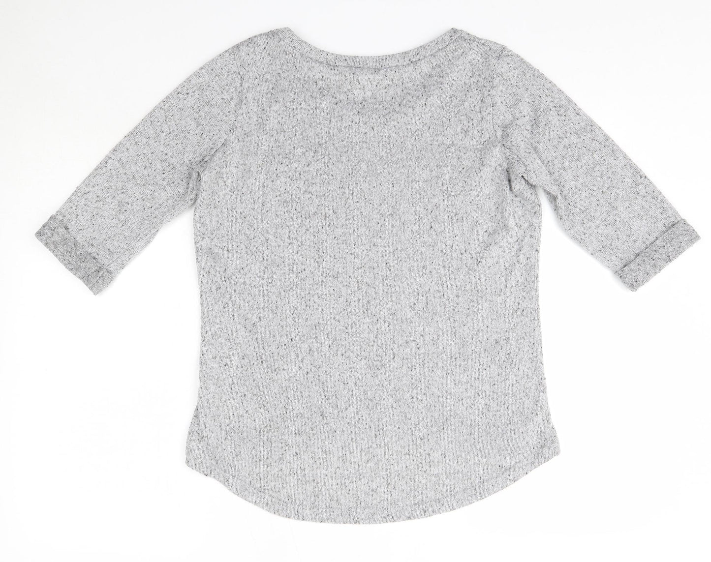 Womens UK Size 10 New Look Grey Pullover Jumper