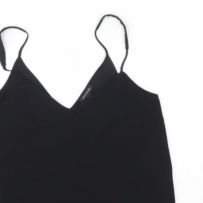 Womens UK Size 6 River Island Black Camisole Blouse