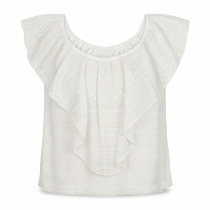 Womens UK Size 10 River Island White Basic Blouse